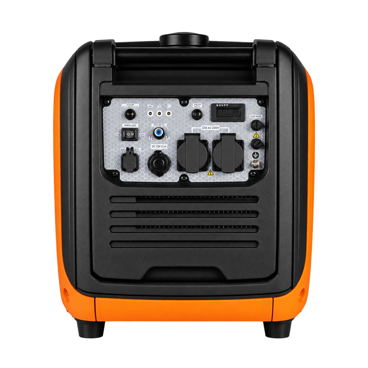 BEAR H4500IE generator viewed from the control-panel end