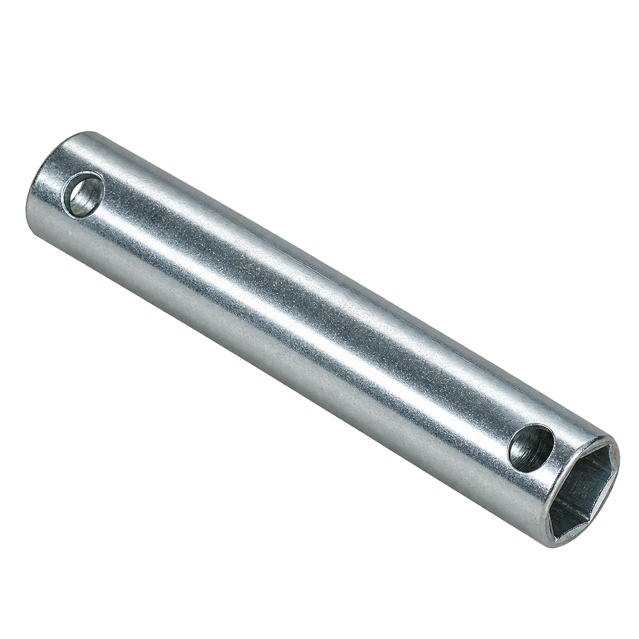 Tubular metal spark-plug socket tool